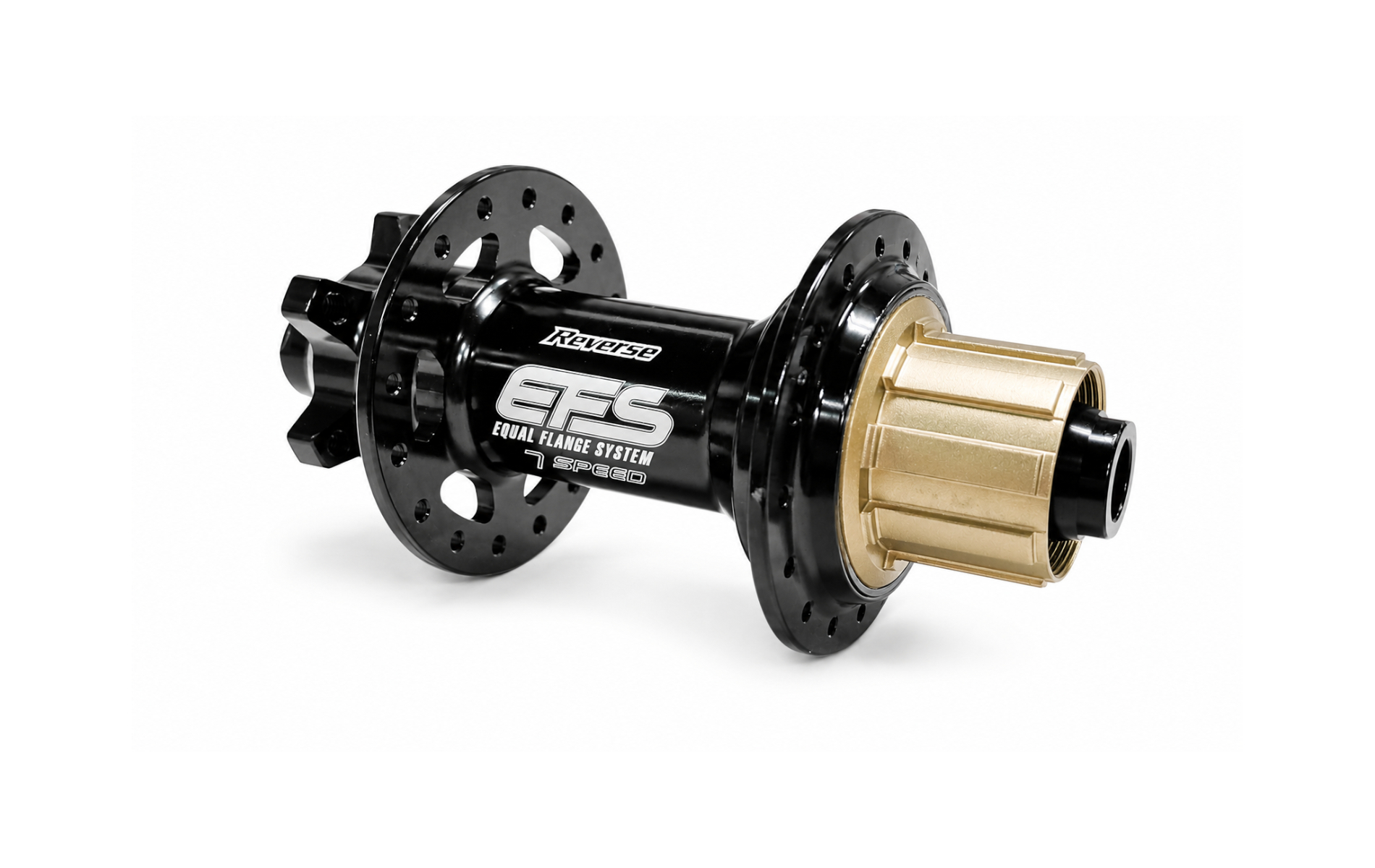 激安Reverse Componentsリアハブ32H12×142HG対応 DH-7 EFS V2 ハブ Disc リア 32H 150/12mm 7速用 － リバース
